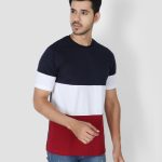 Blue White Red Trio Men's T-Shirt