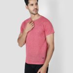 Cotton Melange Half Sleeve T-Shirt